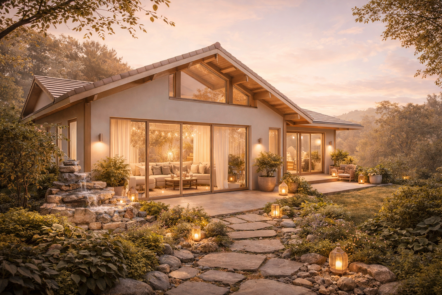 Jemný detail interiéru